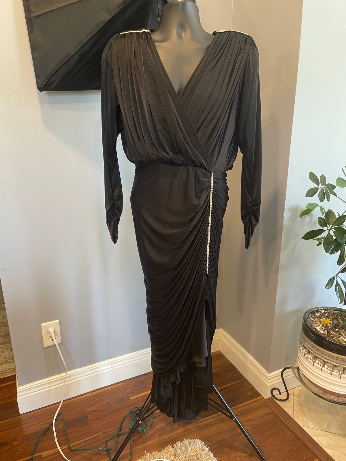 Susan Roselli For Vijack 1980 Vtg Size 11/12 Wedding, Cocktail Party Dress